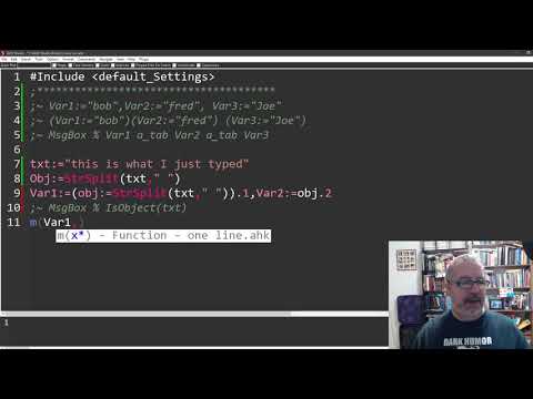 Using commas and Parens to condense code in AutoHotkey