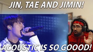 LOVE IT! [HD] BTS Jin Jimin & V - Boy in luv   Danger   I Need You (Acoustic ver) Japan | Reaction