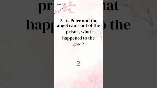 Kick-start your morning with a Bible quiz - 1-Minute Bible Quiz (1036)