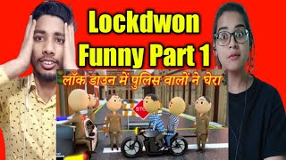 JOKE OF - LOCKDOWN ME KI POLICE NE PITAI PART - 1/ PM TOONS / POLICE KI PITAI / Faizan khustar