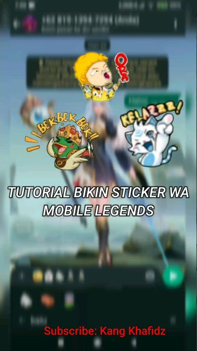 Bikin Sticker WA ML #shorts #stickerly #whatsappstickers
