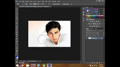 Adobe Photoshop CS6 Tutorial Part 8 Urdu/Hindi.