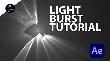 Light Burst Logo Reveal - After Effect Tutorial - No plugin - Super Easy