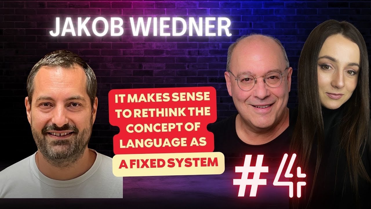 ⁣IT MAKES SENSE TO RETHINK THE CONCEPT OF LANGUAGE AS A FIXED SYSTEM | Jakob Wiedner