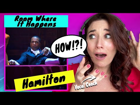 Singing Teacher Reacts Room Where It Happens - Hamilton | WOW! They were...