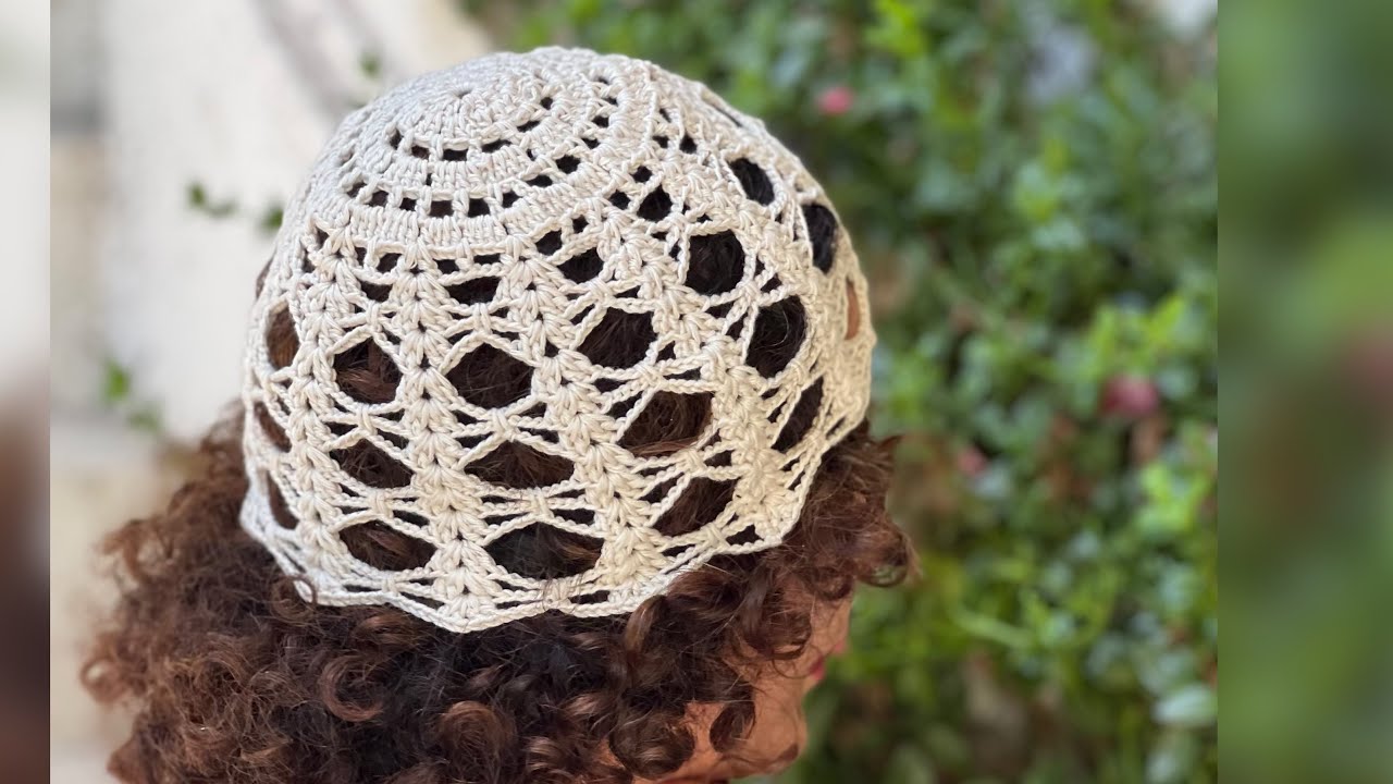 راحت ترین کلاه بهاری که میتونی ببافی easy and beautiful hat