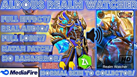 Aldous Realm Watcher (Collector) Skin script by All In One (Official)