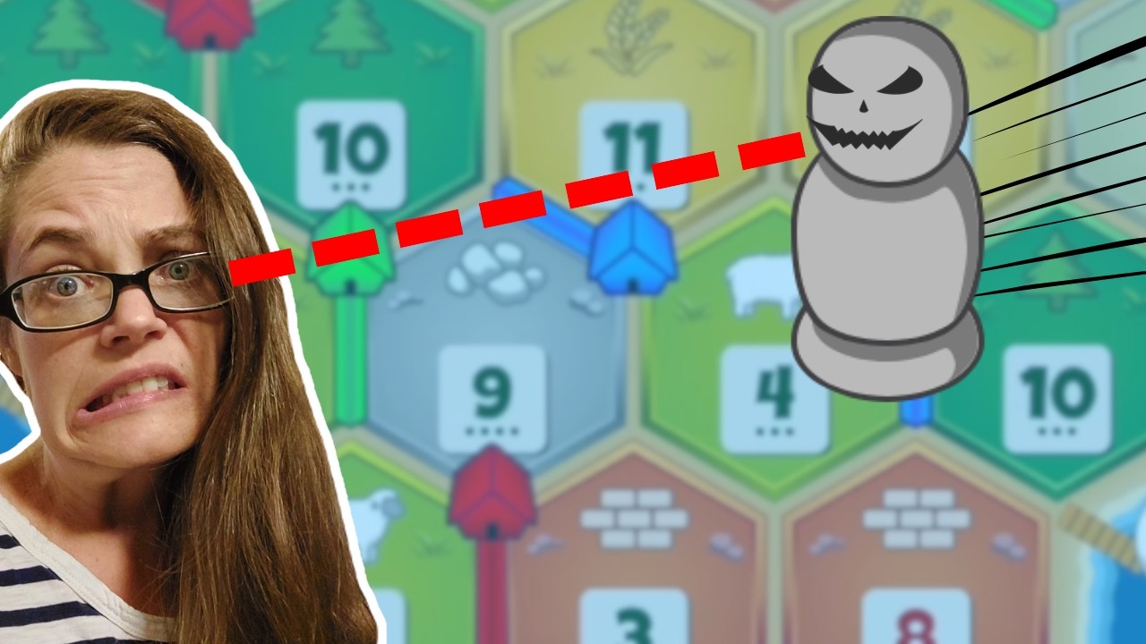 ATTACK OF THE ROBBER! | Catan