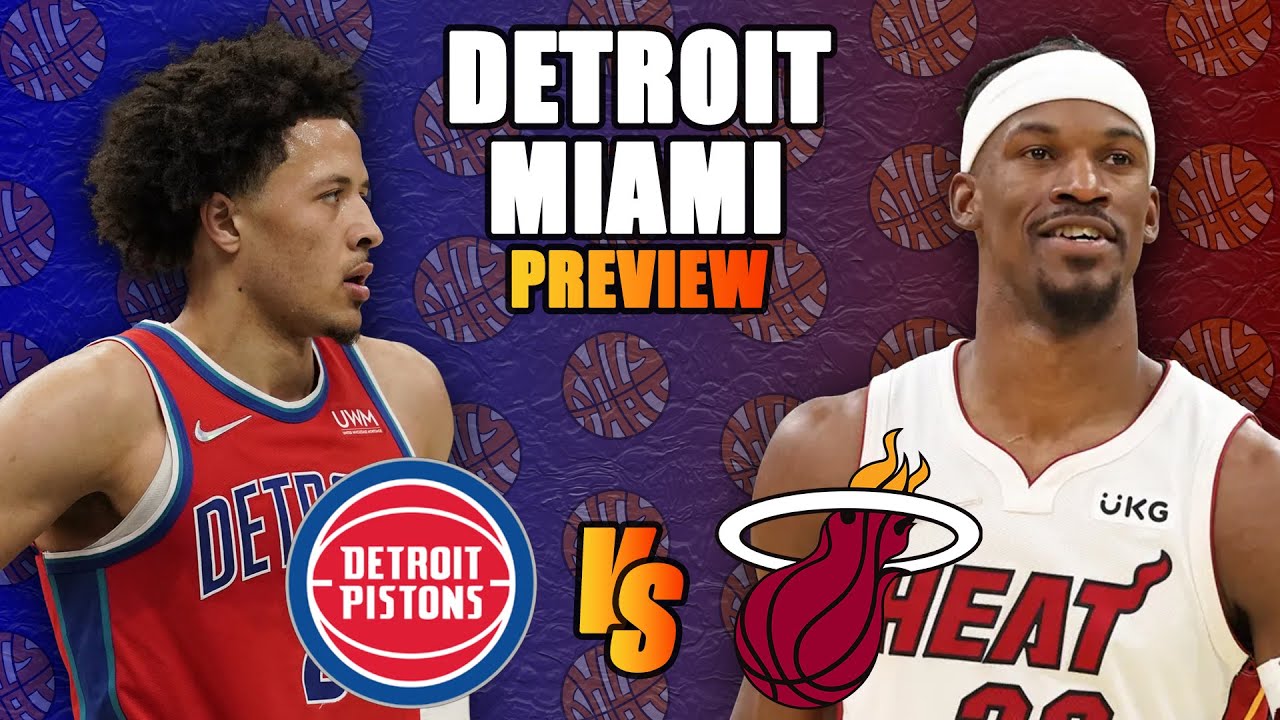 Miami Heat vs Detroit Pistons FULL PREVIEW 10/25 YouTube