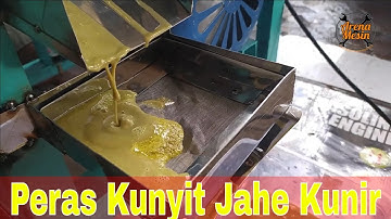 Peras Jahe Kunir Kunyit Instan Tanpa Repot, Alat Peras Otomatis