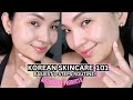 Affordable korean skincare routine beginner tip to get glass skin 