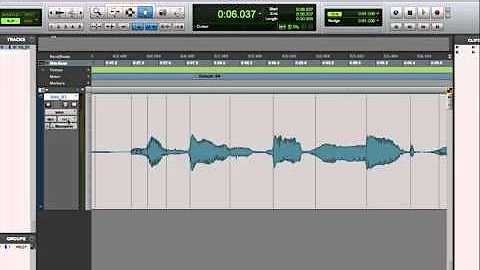 Elastic Audio Adjusting Vocals