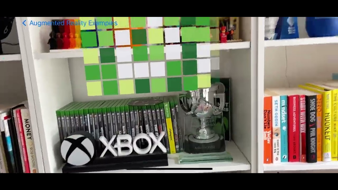 GitHub Contributions Visualisation in Augmented Reality - YouTube