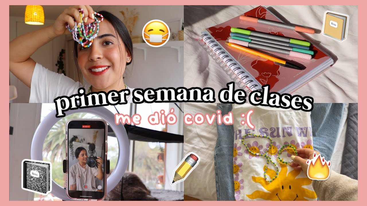 mi primer semana de clases 📓✏️ (organización, pulseras, compras y más)