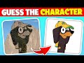 🐶 Guess the Hidden BLUEY Movie Characters by Illusion 👀😵💫 | Squint Your Eyes! 💙 | Snickers, Bingo