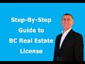 Step By Step Guide to BC Real Estate Licensing