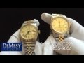 The difference between a Rolex Datejust 16013 & 16233 (comparison)