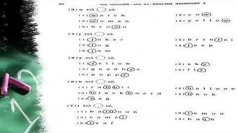R.H. KOTAK PRIMARY SCHOOL | STD. 4 | ENGLISH | UNIT 2 | THINGS AROUND US | WORKBOOK | PART 1