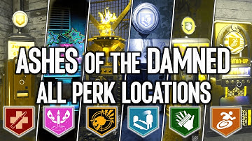 ALL PERK LOCATIONS on ASHES of the DAMNED - BO7 Zombies Beginner Guide (Black Ops 7 Zombies)
