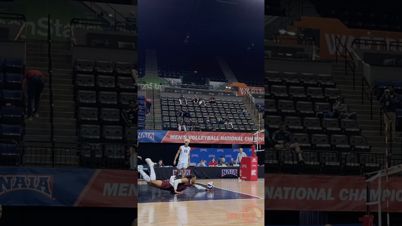 Saint Thomas PERFECT Pancake Save at NAIA Nationals 🥞🏐