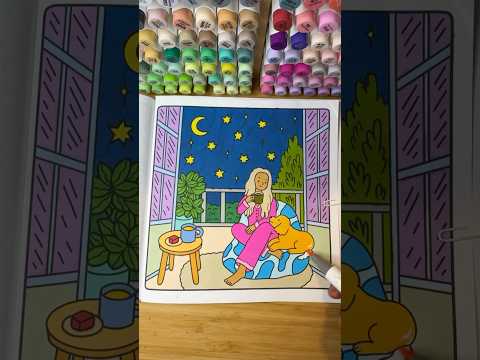 Nights Like This Coloringbook Coloringpages Happinesstugutucoloring Coloring Satisfyingvideo