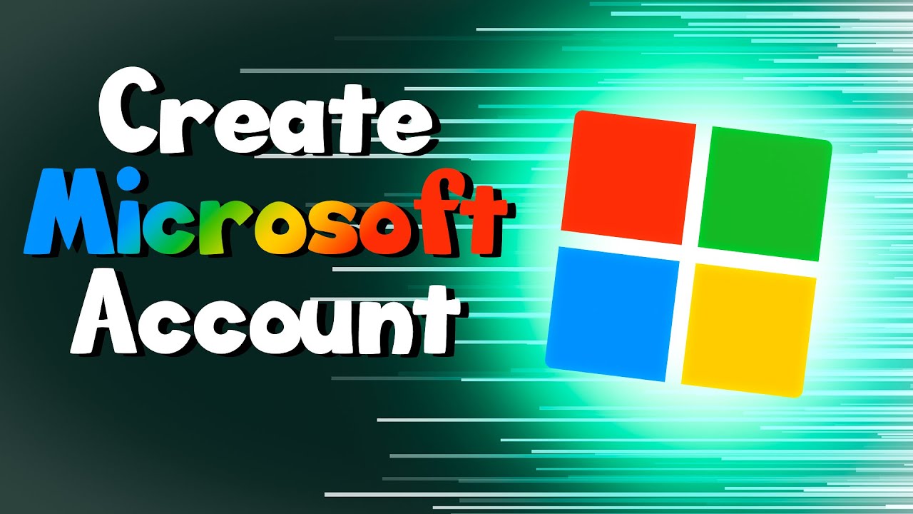 Create Microsoft Account In 4 Minutes YouTube
