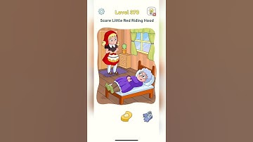 DOP3: Displace One Part😍😍😍Scare little red riding hood😘😘Level 370🤣🤣🤣 #shorts #youtubeshorts