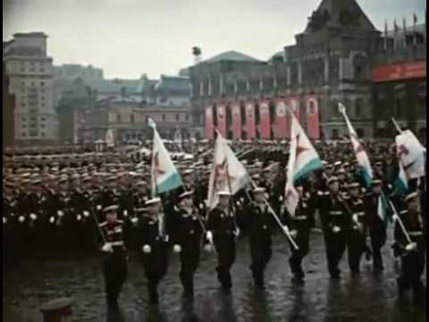 Red Army 1945 Moscow Victory Parade English Narration - YouTube