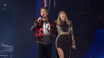 Taylor Swift & Robbie Williams - Angels (Live) @ Wembley, London (23.06.2018) HD