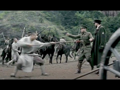 Shaolin monks fight WWI army 少林和尚与军阀混战