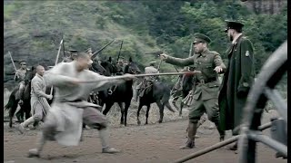 Shaolin monks fight WWI army 少林和尚与军阀混战