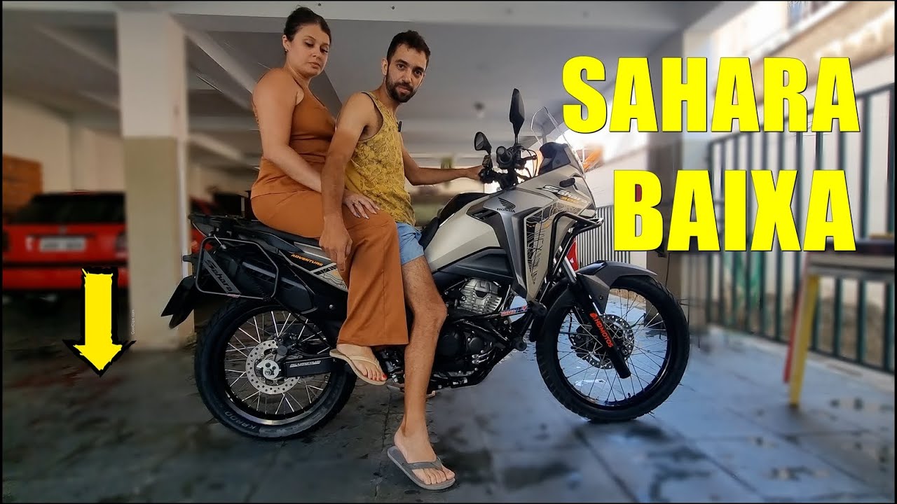 SAHARA 300 REBAIXADA NA TRASEIRA!!!