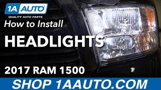 How to Replace Headlights 11-17 Ram 1500