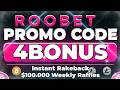 Roobet Promo Code "4BONUS" — Roobet Bonus Code $100K Raffles + Daily Benefits (2026 Review)