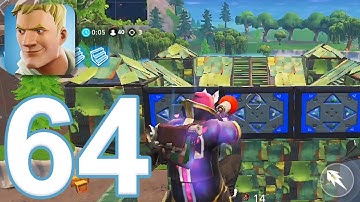 Fortnite Chapter 1 Mobile - Gameplay Walkthrough Part 64 - Soaring Solos Win (iOS, Android)