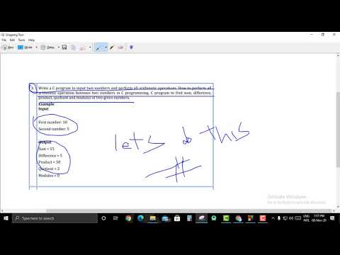3.Sum | Sub | Multiplying | Division | Modulus in c program