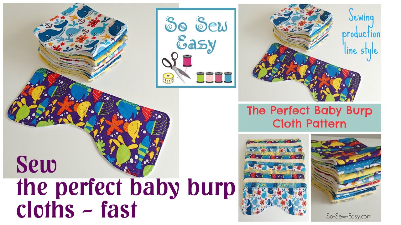 infant burp cloths