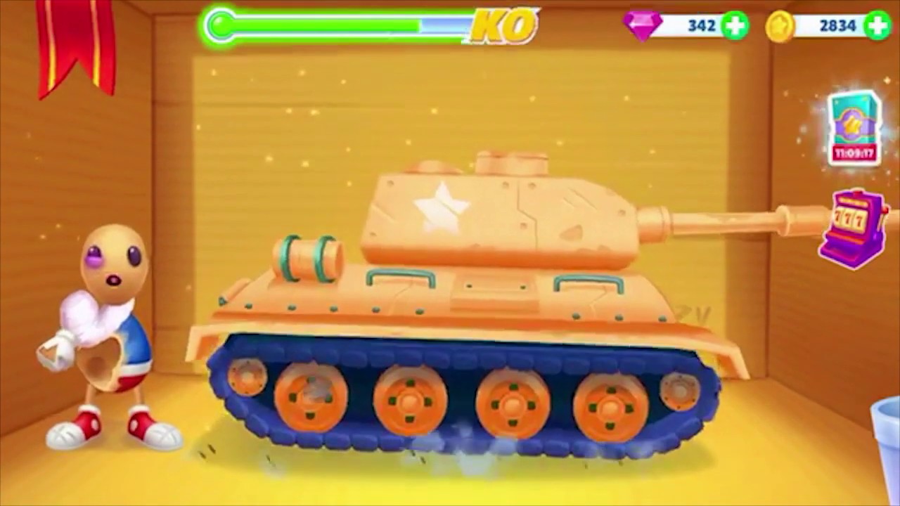 Buddy vs Tank (iOS) Part 2 in "Kick The Buddy Forever"