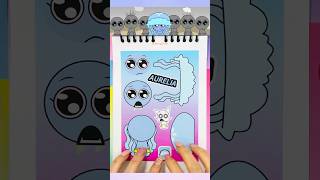 Aurelia - Panademic Sprunki Babies Retake 2.0 Sticker Book 스프런키 팬데믹 베이비 리테이크 2.0 스티커Asmr