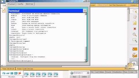 Exploring the cisisco IOS CLI.wmv Packet Tracer