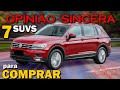 SUVs que você deve considerar comprar: baixa km, boa confiabilidade, muito conforto, preço bom