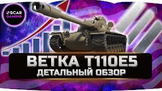 🔴ДЕТАЛЬНЫЙ ОБЗОР АМЕРИКАНСКОЙ ВЕТКИ, Т29, Т32, М103, Т110Е5 ✮ World of Tanks