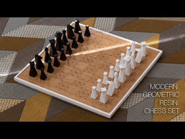 Resin Chessboard – Arte & Sintonia