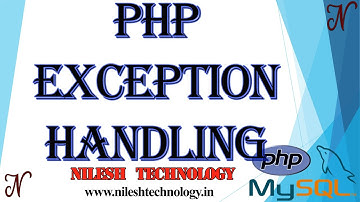 PHP Exception Handling Tutorial 2020