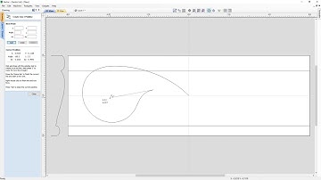 Lily Leaf Molding - Drawing | Vectric V11 Tutorials