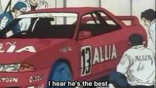 Keiichi Tsuchiya's cameo in Initial D