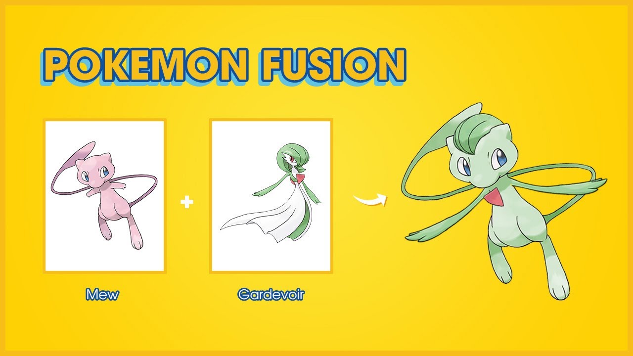 Novas fusões de Gardevoir parte 14 #pokemon