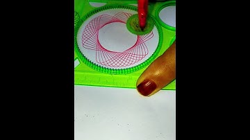 Spirograph design #drawing #spirograph #music