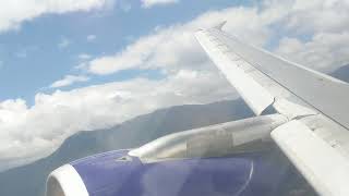 Paro Bhutan Departure Drukair Pbh-Ixb-Bkk Kb130 Takeoff