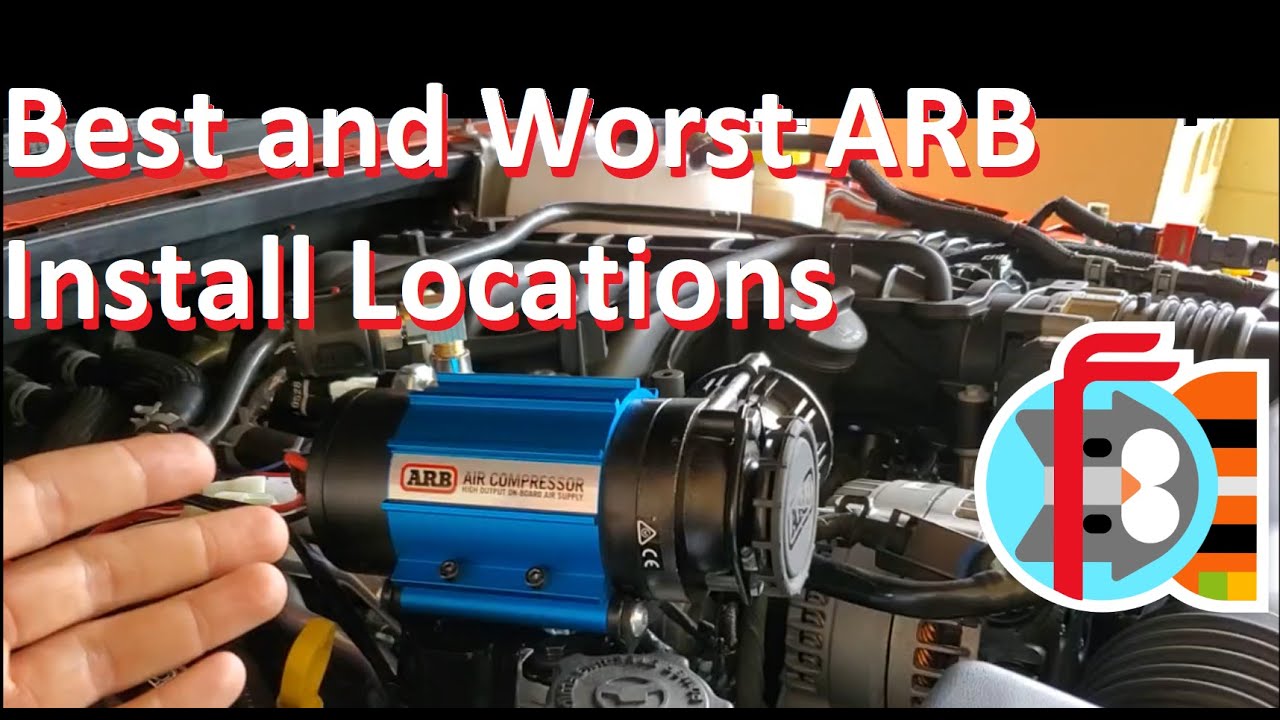 The best and worst location to install an ARB Compressor. 2020 Jeep  Editions - YouTube